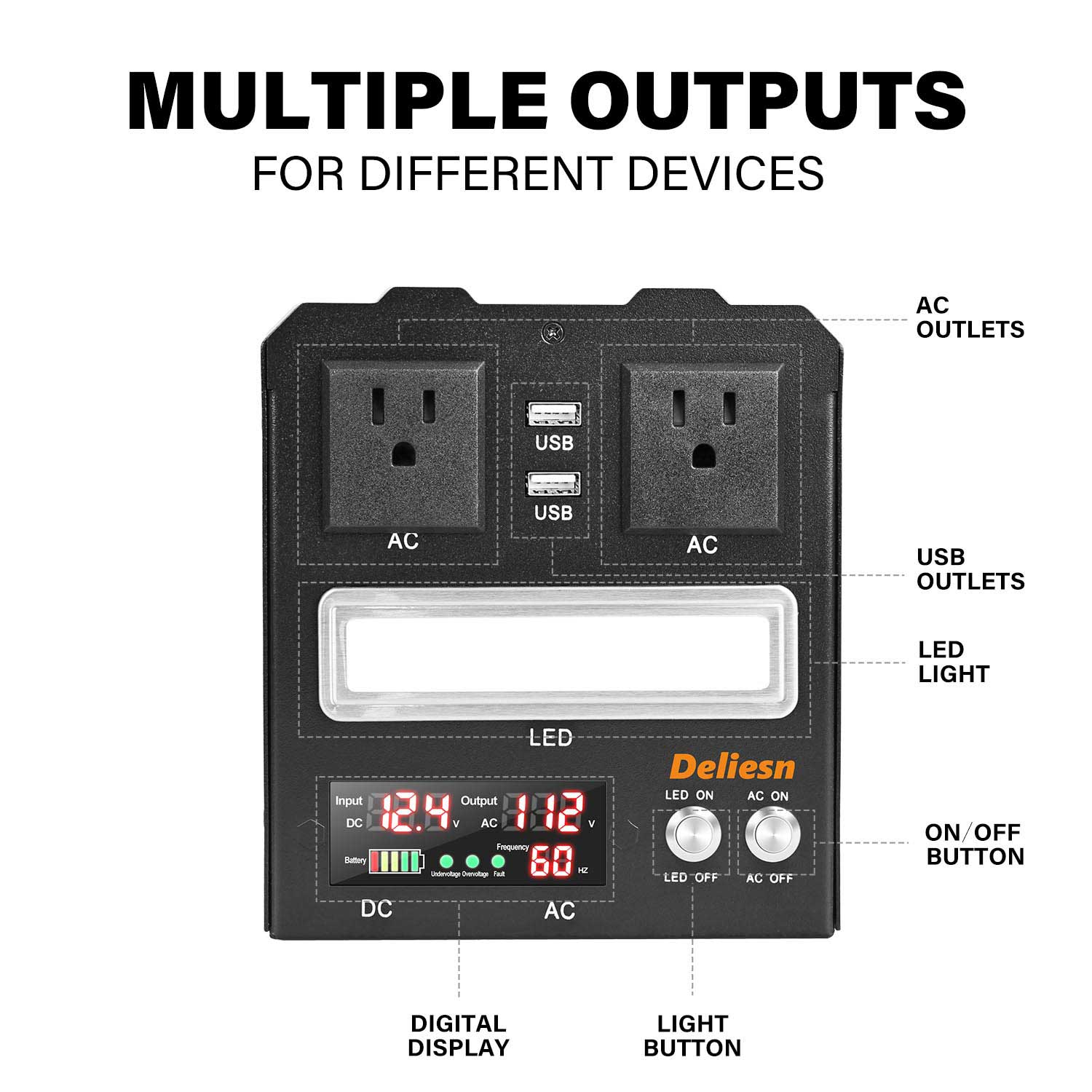 portable power charging station