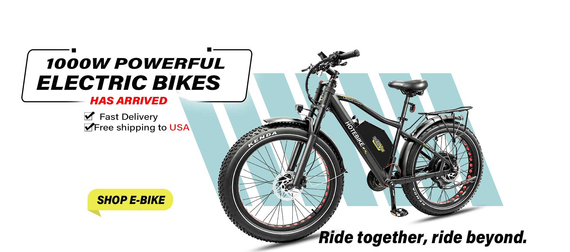 Electric Mountain Bike and hot bike parts Online Hotebike