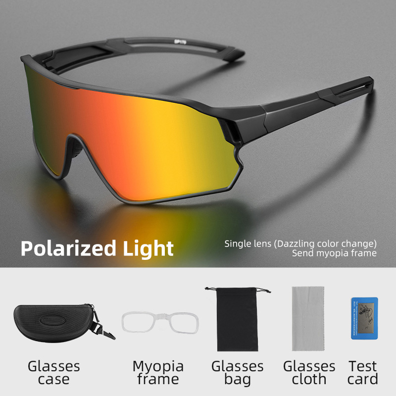 Polarisierte Fahrradbrille MTB Rennrad Brille Brillen