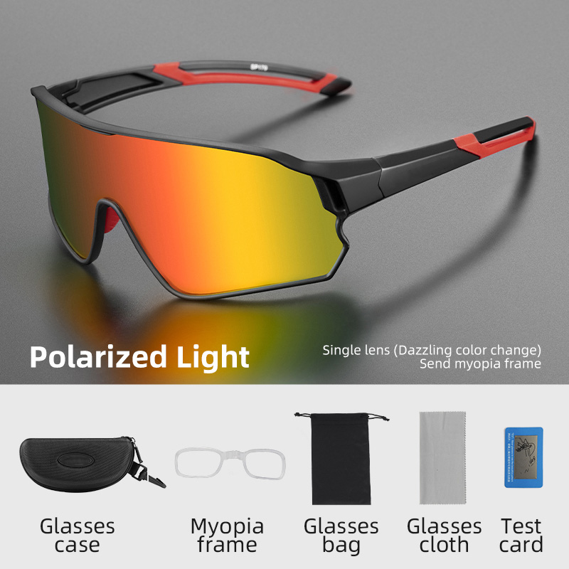 Polarized Cycling Bril MTB Road Bike Bril Eyewear