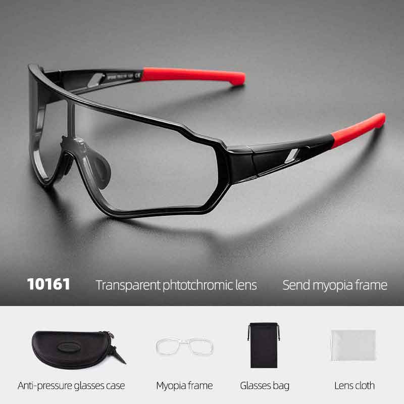 Kerékpáros szemüvegek Photochromic Outdoor Sport túraszemüvegek