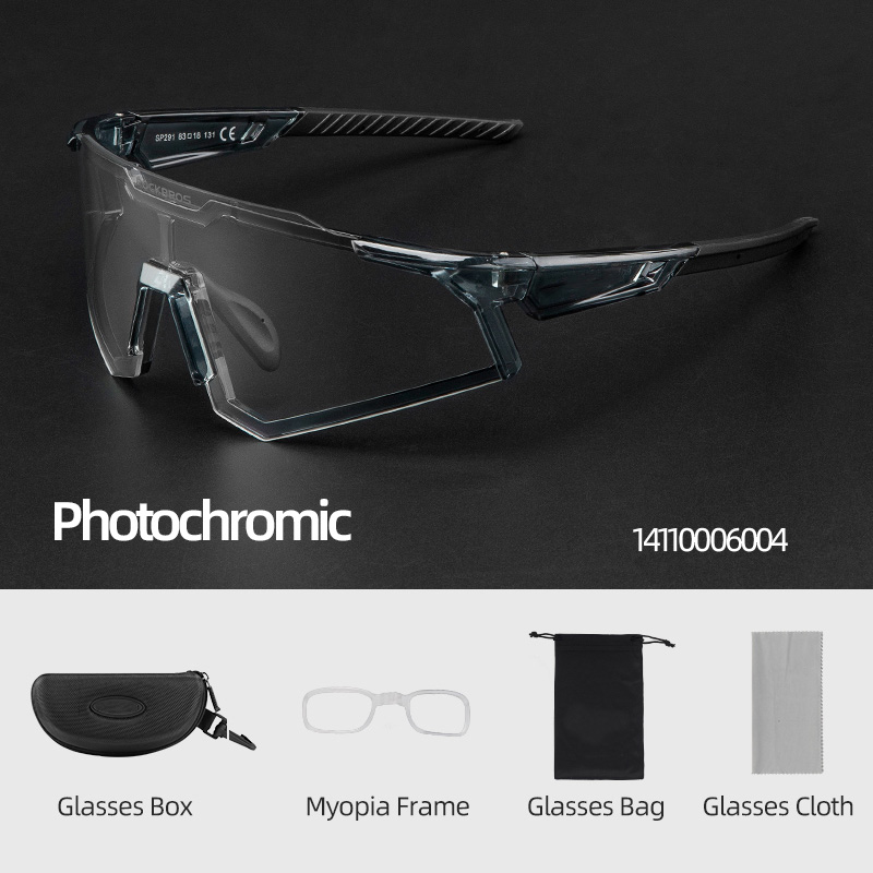 Photochromic Cycling Glasses Eyewear Goggle