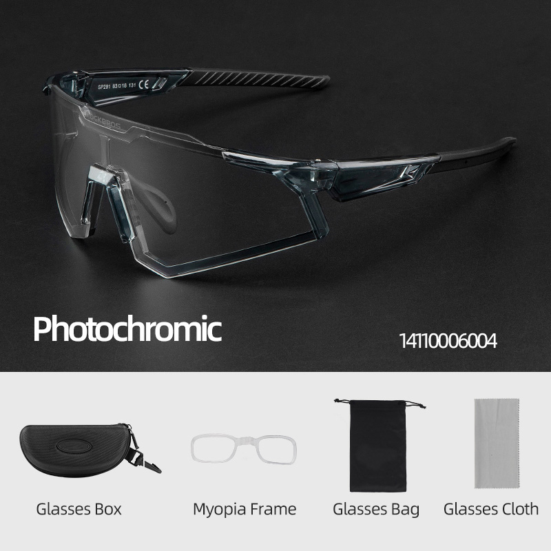 Photochrome Fahrradbrille