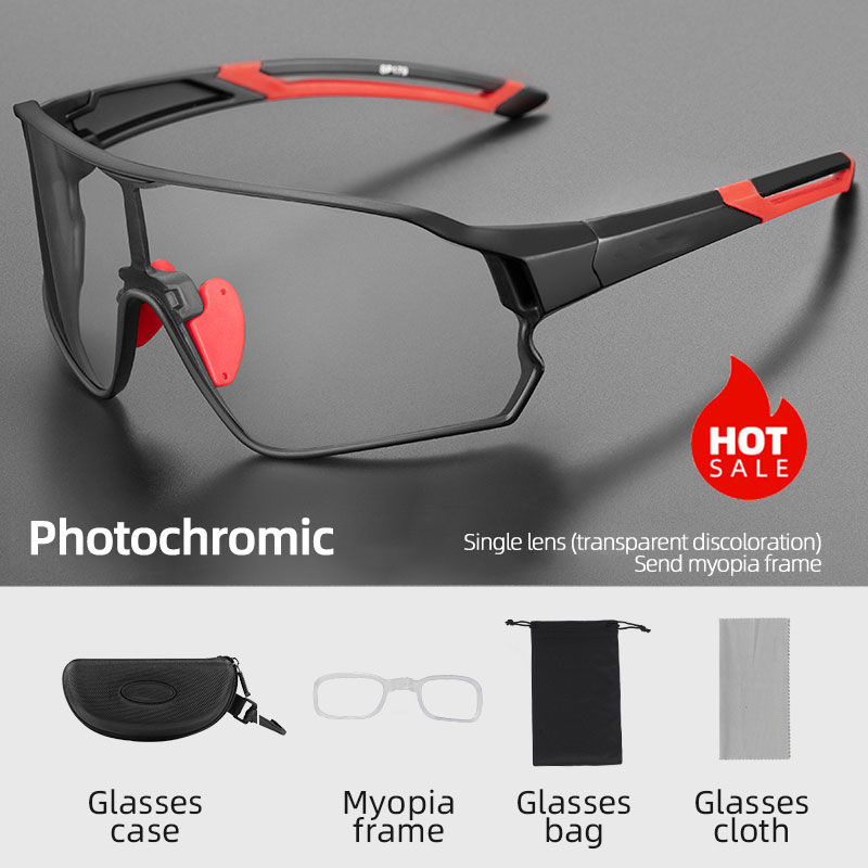 Հեծանվային ակնոցներ Photochromic MTB Road Bike Glasses Սարքավորումներ