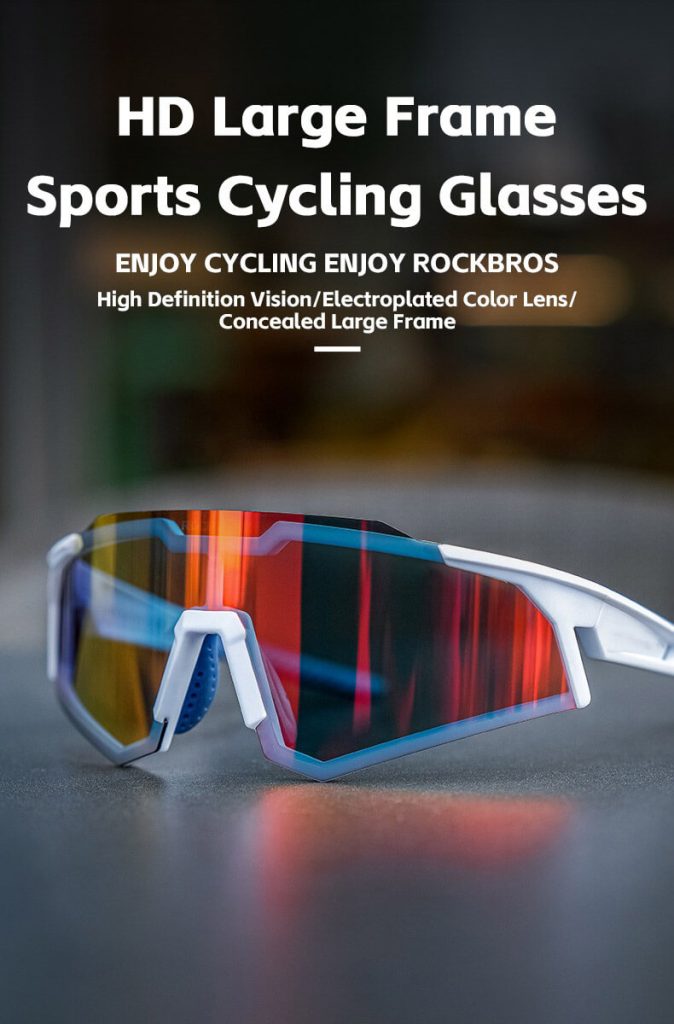 Sports Sunglasses Polarized Adjustable Nose Support Eyewear Goggle - Cycling Glasses - 1