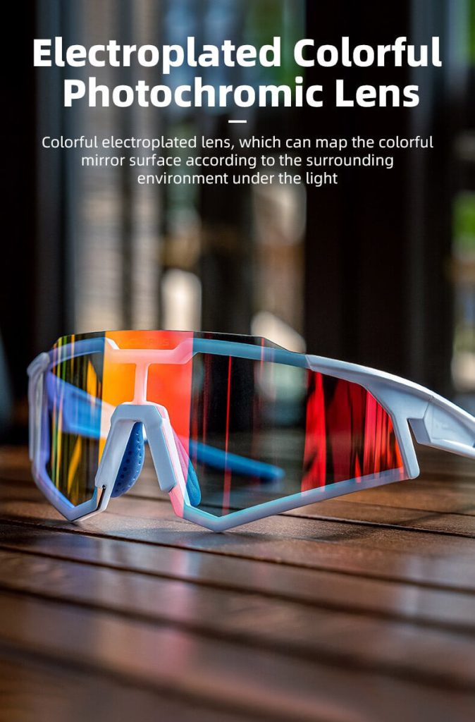 Sports Sunglasses Polarized Adjustable Nose Support Eyewear Goggle - Cycling Glasses - 4
