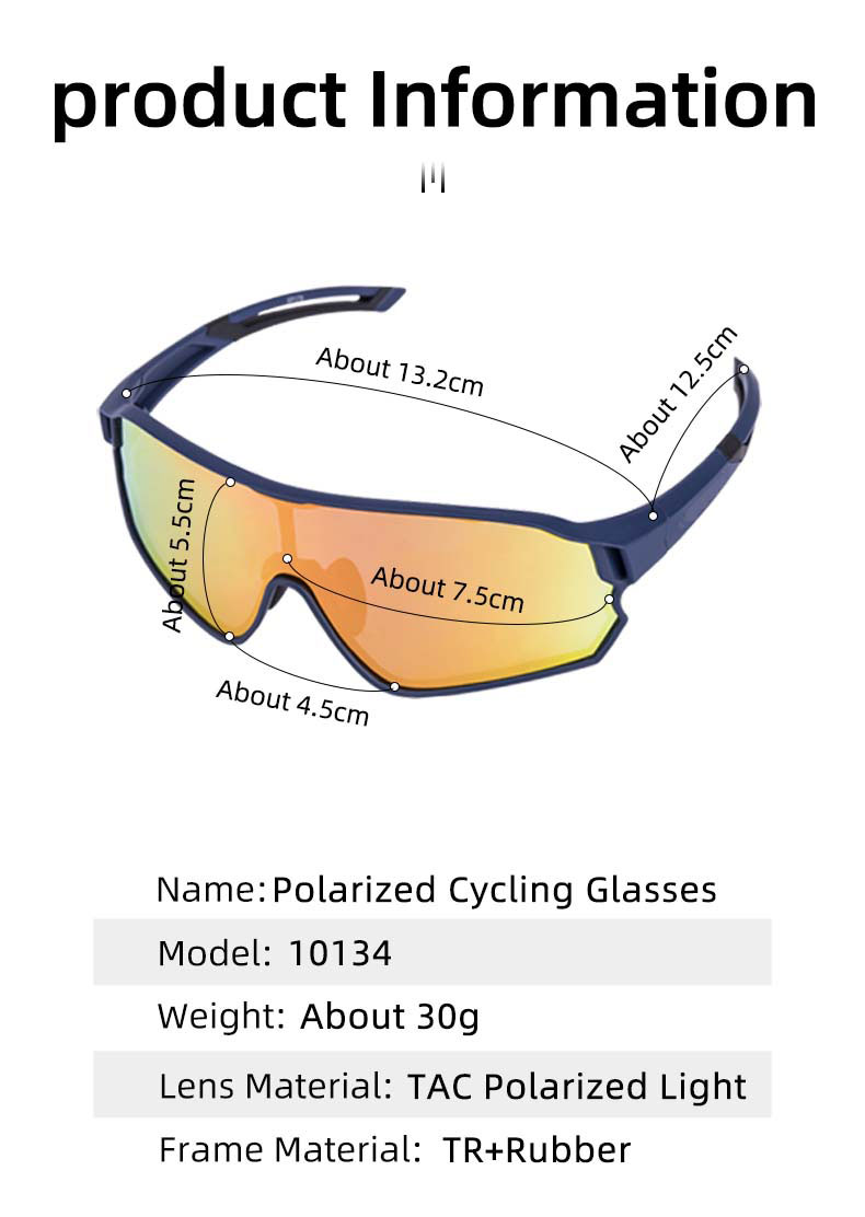 Cycling Glasses MTB Road Bike Polarized Sunglasses - Cycling Glasses - 4