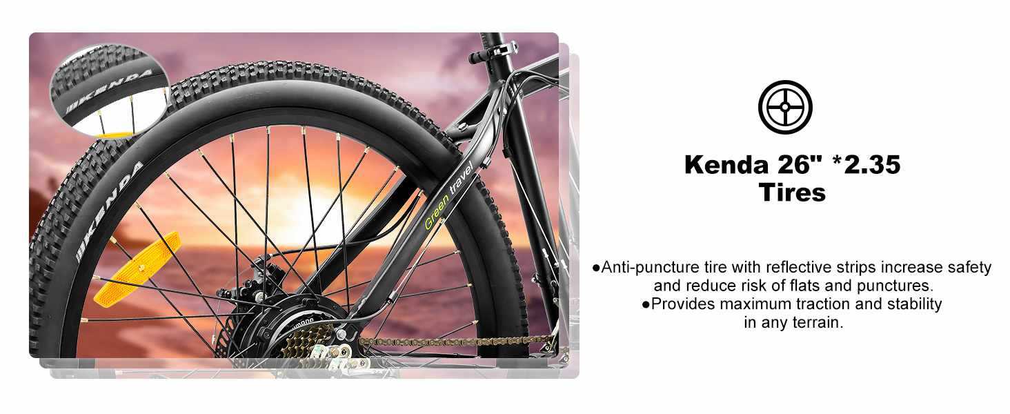 750W Most Powerful Motor 26 inch Electric Bike 48V 13AH Battery - Sale in the USA - 4
