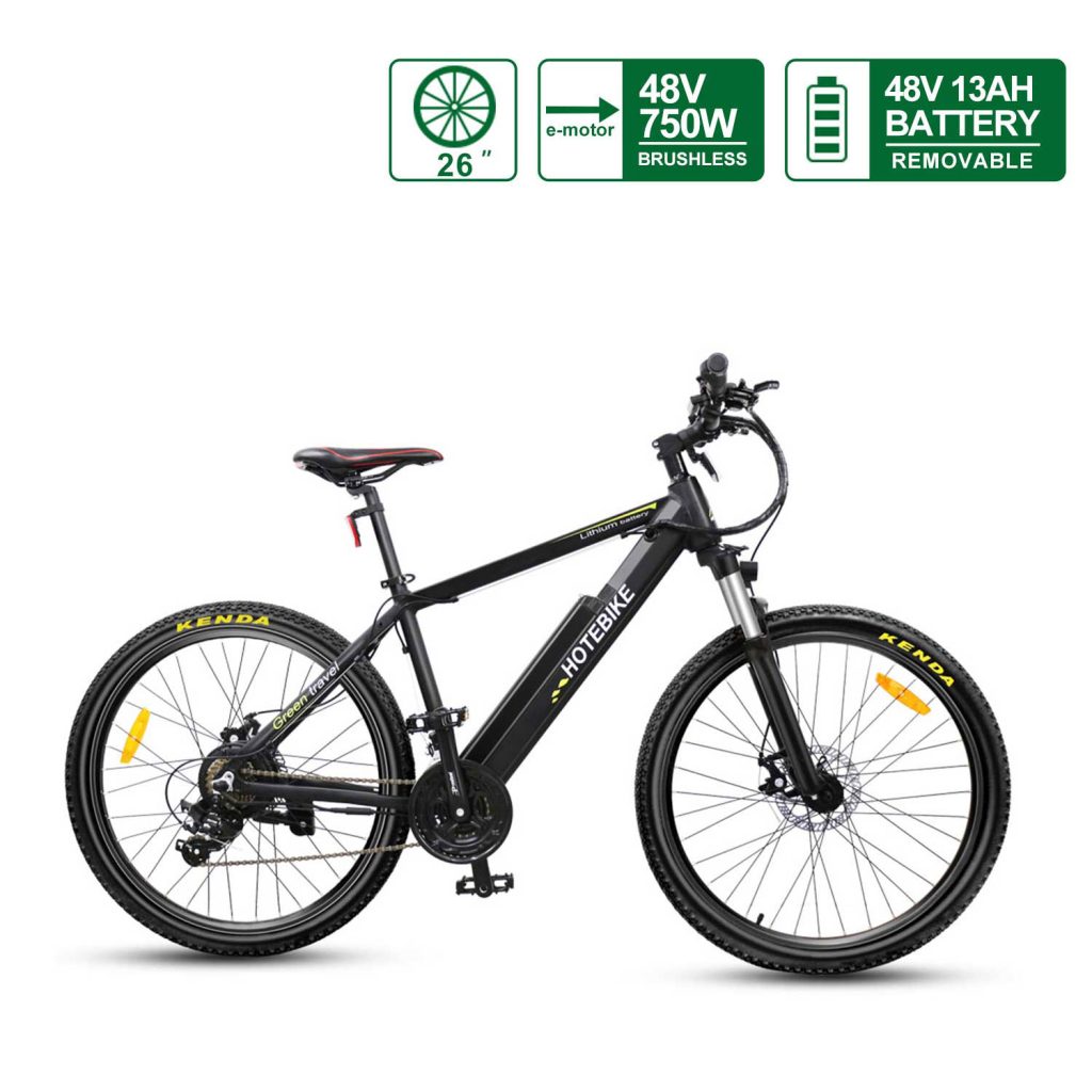 750W högeffekt mountainbike