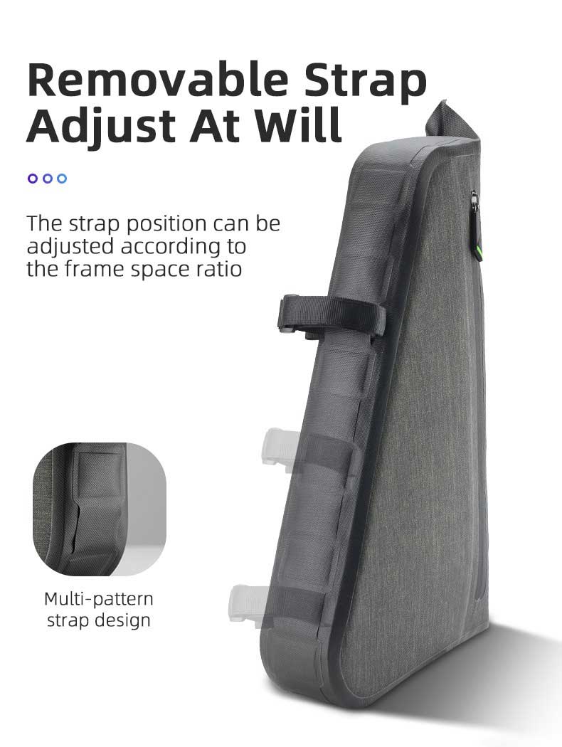 Bicycle Bag  Large Capacity Triangular Frame Waterproof Top Tube  Saddle Bag - Bicycle Bag - 1