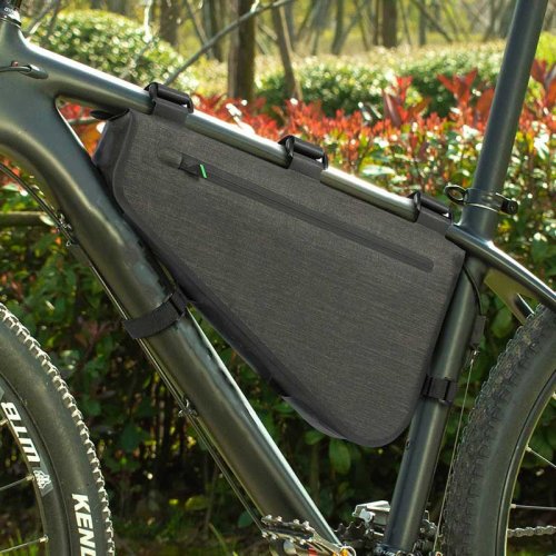 Bicycle Bag Large Capacity Triangular Frame Waterproof Top Tube Saddle Bag