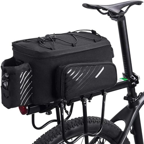 Bicycle Bag Storage Luggage Saddle Shoulder Bag 13L Maximum Capacity