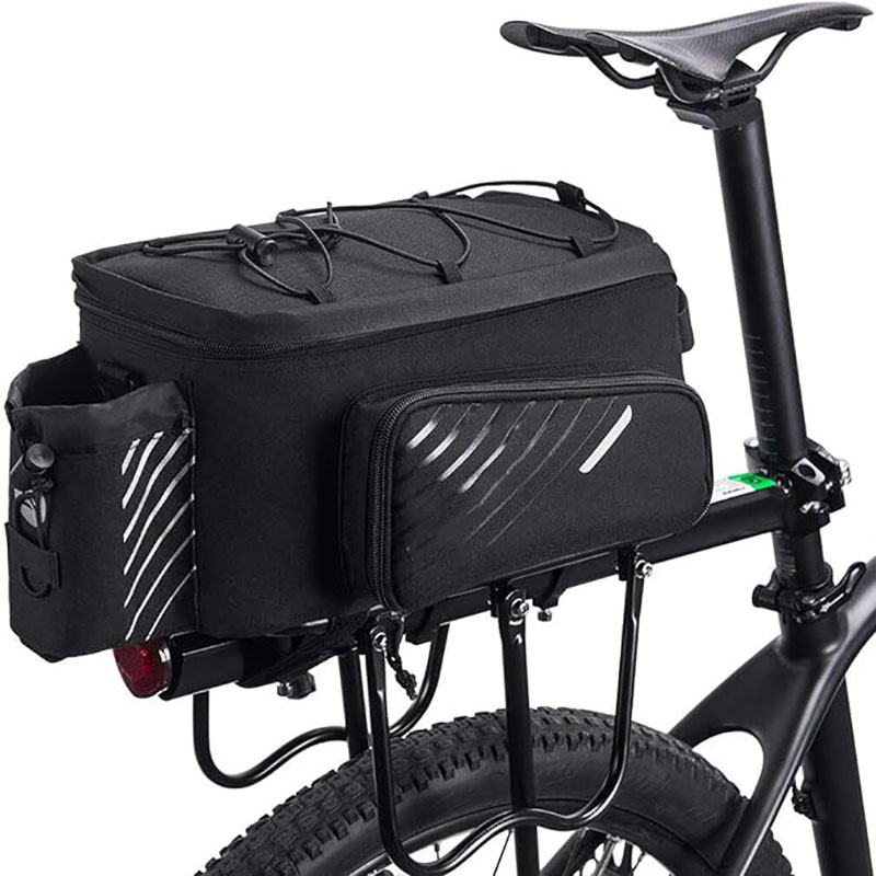 Bicycle Bag Storage  Luggage Saddle Shoulder Bag 13L Maximum Capacity