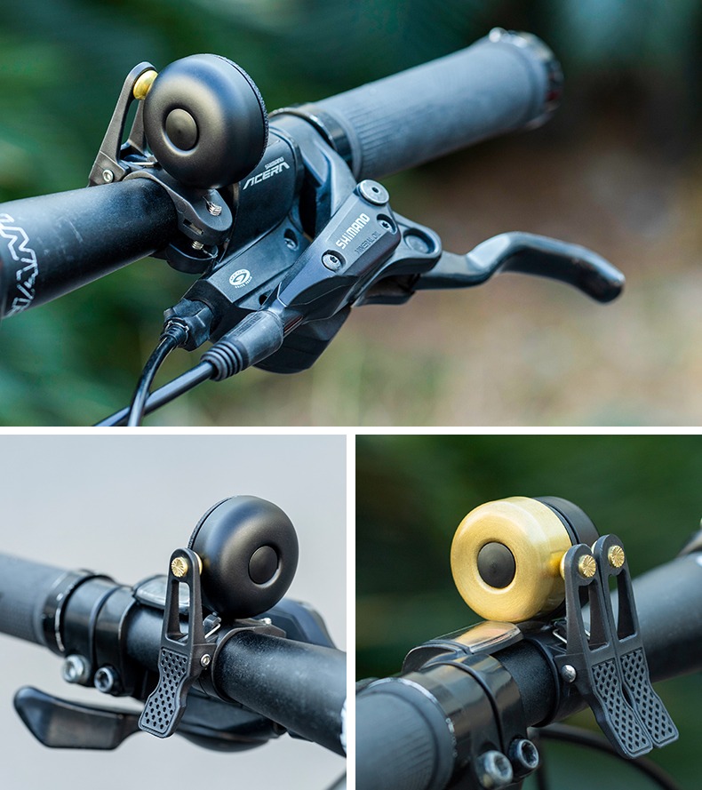 Bicycle Bell Safety Warning Alarm Horn Classical 2 Voice Small Portable Ring - Bike Bell & Horn - 1