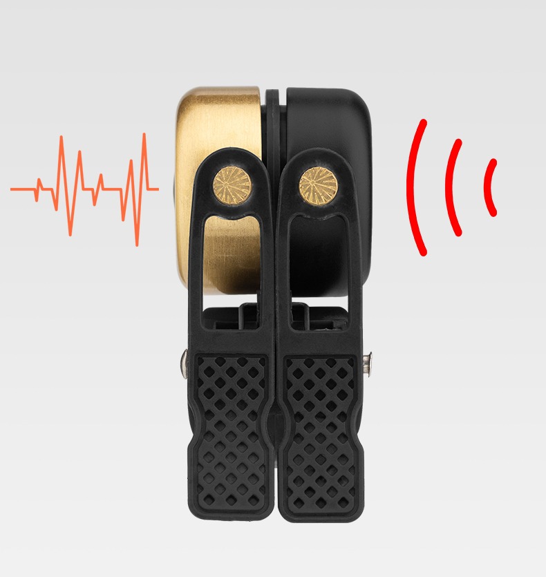 Bicycle Bell Safety Warning Alarm Horn Classical 2 Voice Small Portable Ring - Bike Bell & Horn - 7