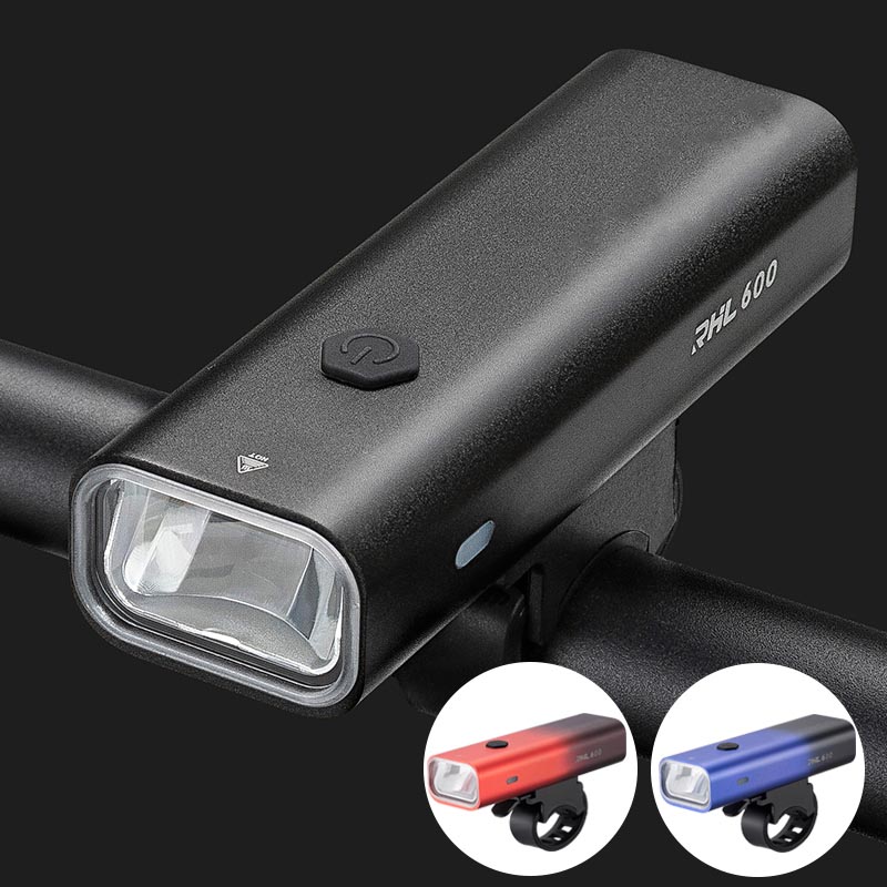 Bicycle Front Light Night Riding High Beam Flashlight USB Charging Rainproof