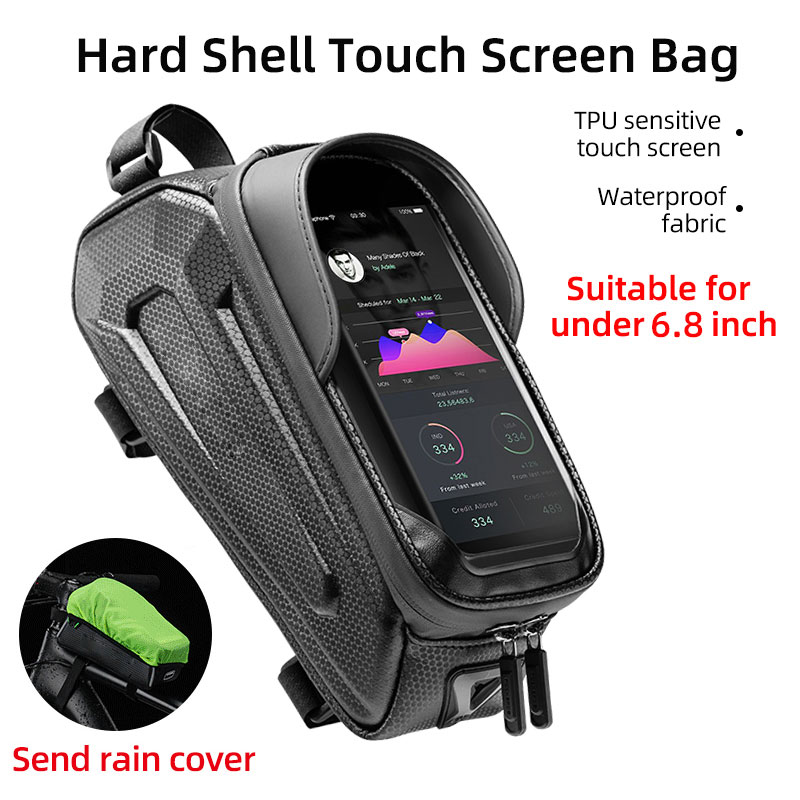 Bicycle Bag Riding On The Top Tube 0.7L Waterproof Phone Bag - Bicycle Bag - 2