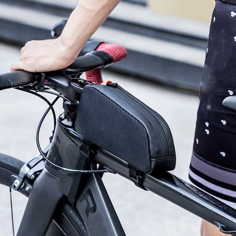 دراجة الجبهة حقيبة أعلى أنبوب حقيبة المقود Bikepacking الملحقات