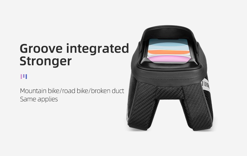 Bike Phone Front Frame Bag Top Tube Bicycle Handlebar Bag - Bicycle Bag - 9