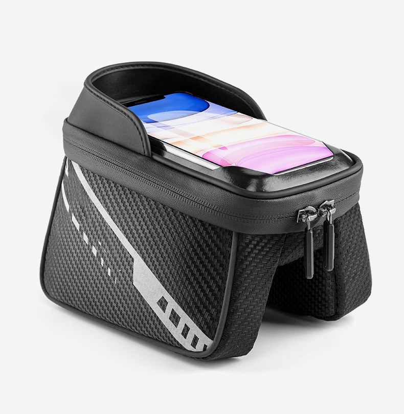 Bike Phone Front Frame Bag Top Tube Bicycle Handlebar Bag - Bicycle Bag - 5