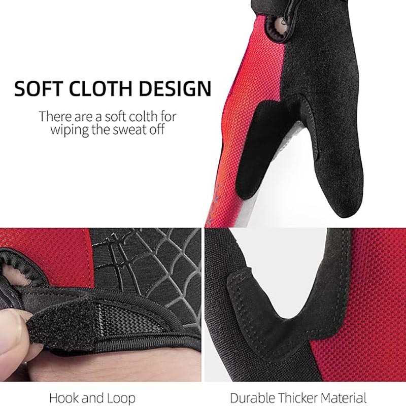 Breathable Cycling Gloves Men Mountain SBR Pad Anti-Slip Sports Gloves - Glove - 5