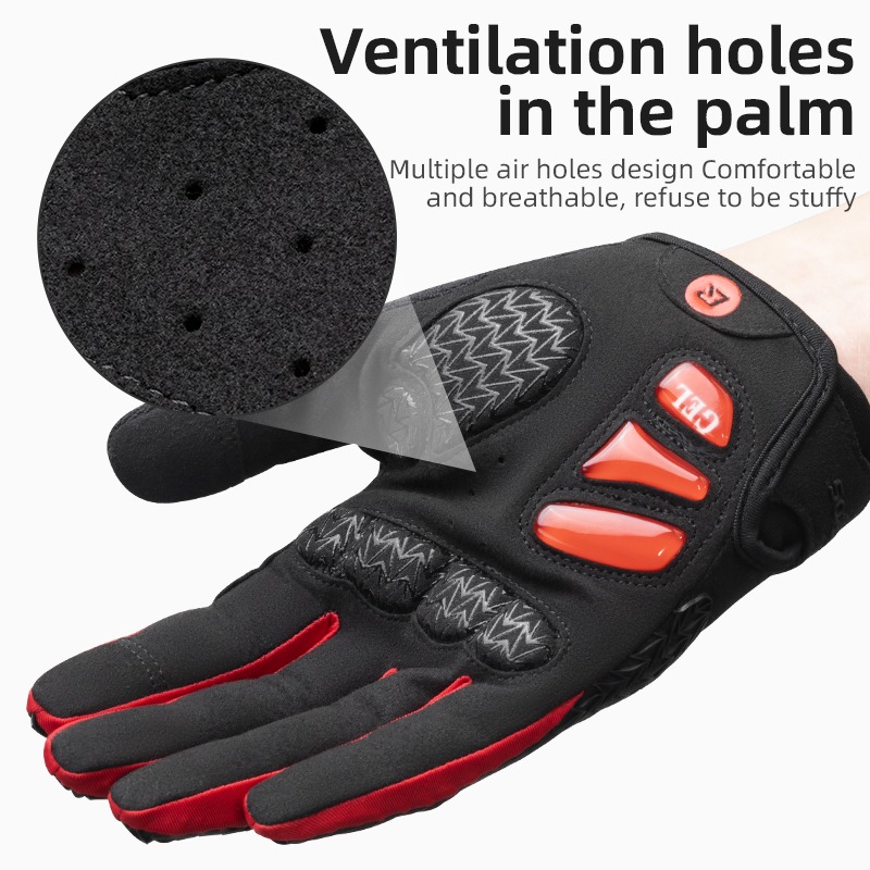Breathable Shock-Absorbing Cycling Gloves Spiderweb Design - Glove - 11