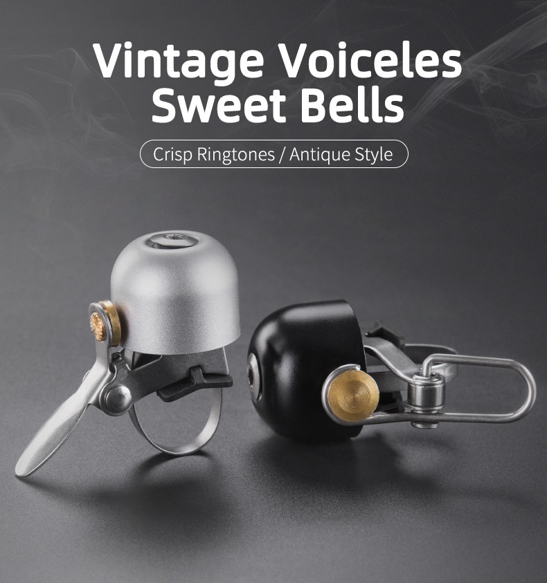 Classic Bicycle Bells with Loud Sound for Road Mountain Bike Handlebars Adults - Bike Bell & Horn - 2