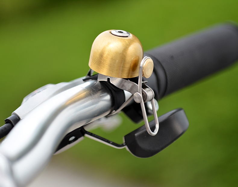 Klassieke fietsklokkies met harde klank vir padbergfietshandvatsels vir volwassenes