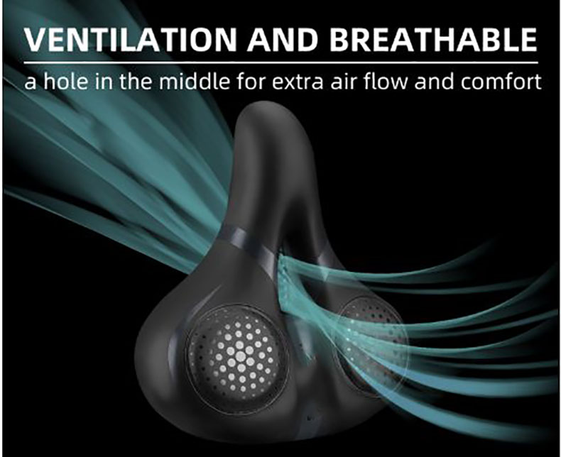 Comfort Wide Gel Bike Seat Cover Replacement Breathable Waterproof Padded Bicycle Saddle - Cushion and Cushion Cover - 2