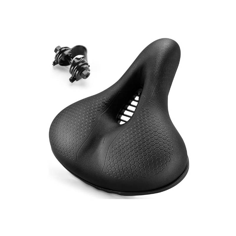 Comfortable Bike Seat Cushion Memory Foam Bike Saddle Waterproof for City MTB Racing Bikes