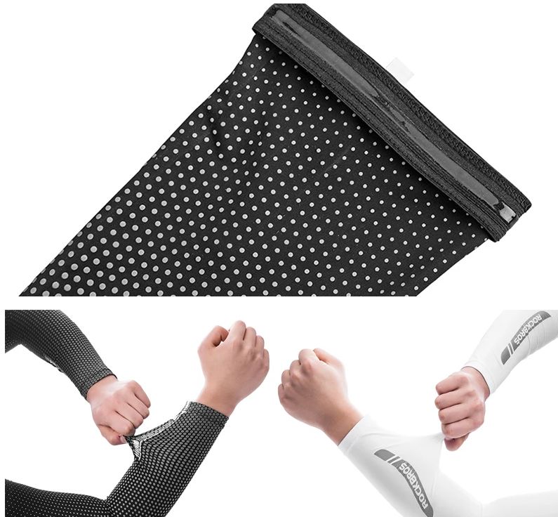 Cycle Sleeves Outdoor Sports Arm Sleeve Sun Protection UV Ice Fabric - Arm&Leg Sleeves - 2