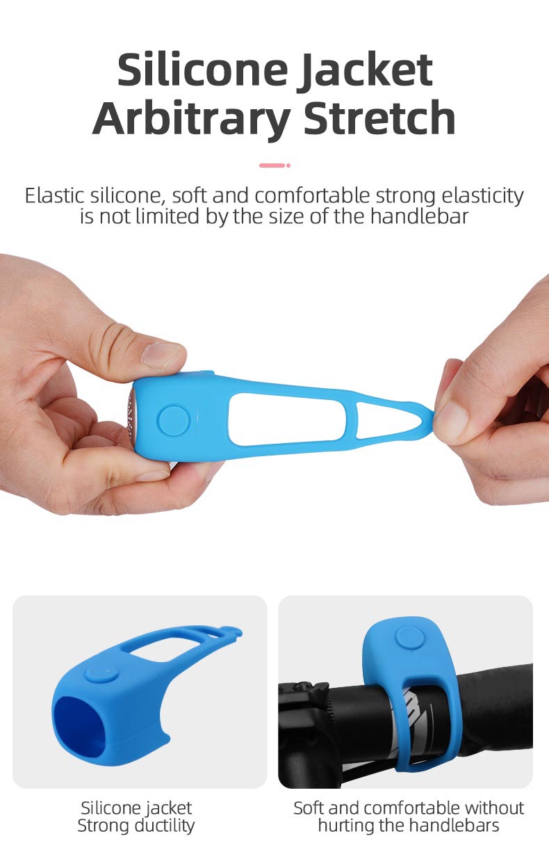 Electric Bike Horn 90 dB Electra Bike Bell Loud Bike Horn Electronic for Adults Kids - Bike Bell & Horn - 5