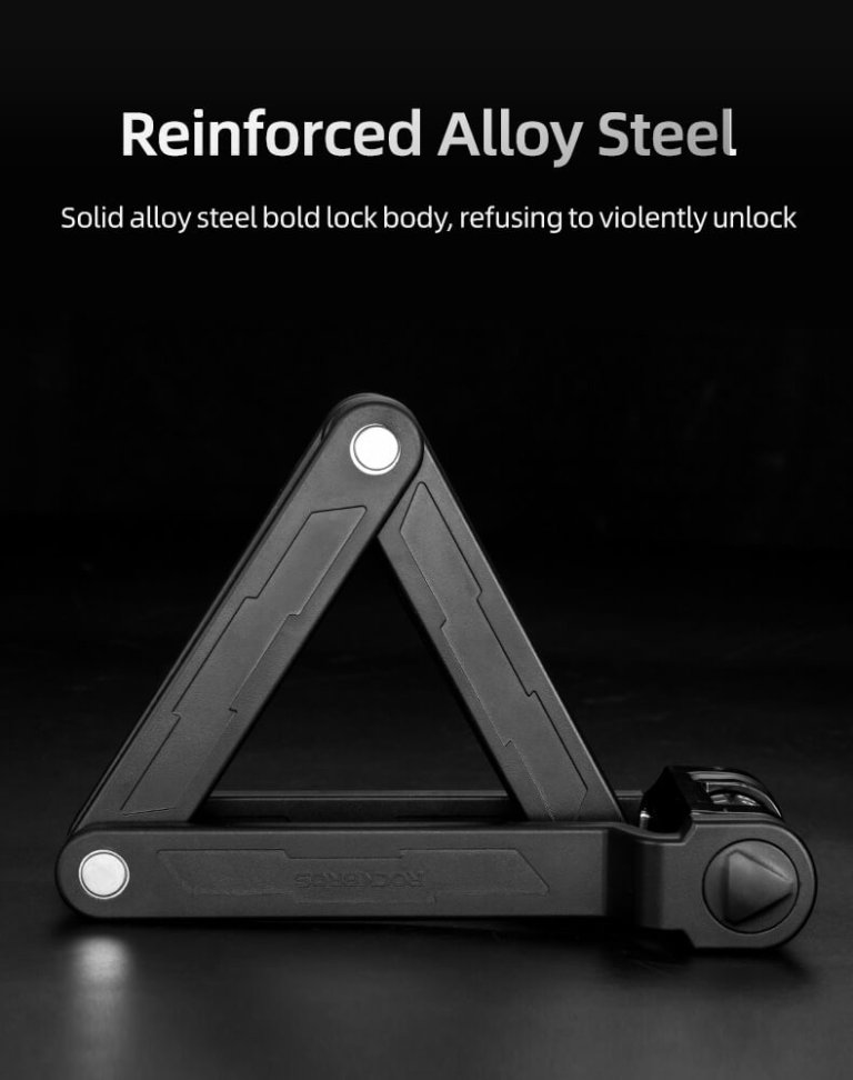 Folding Bike Lock Heavy Duty Anti Theft Bicycle Locks