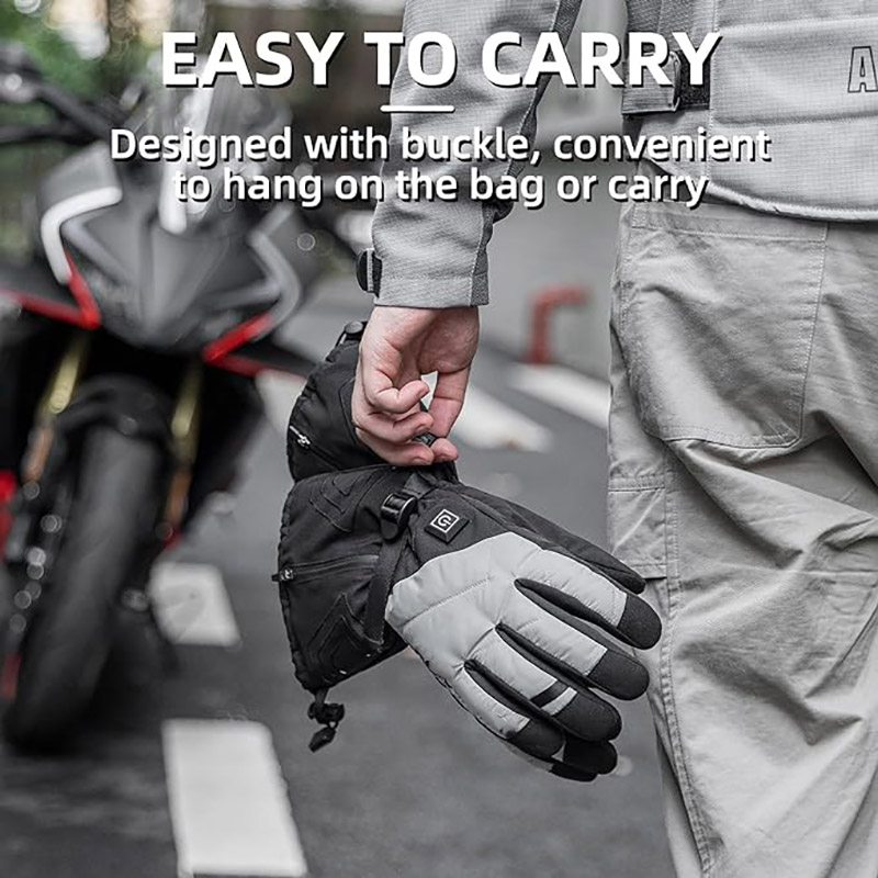 Heated Gloves for Women Men Rechargeable 4000mAh Battery Touchscreen