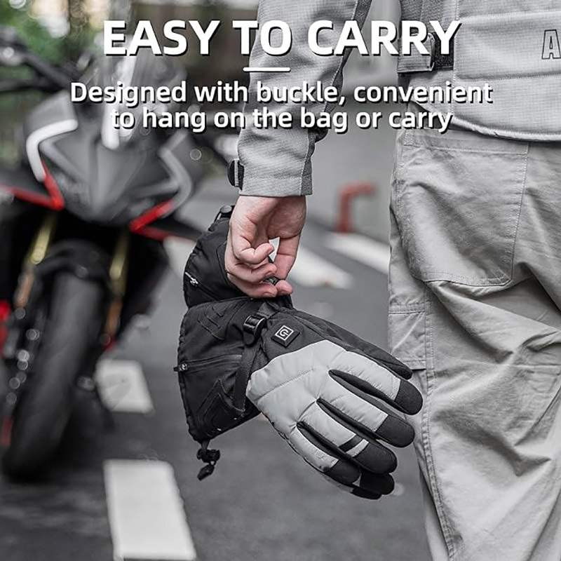 Heated Gloves for Women Men Rechargeable 4000mAh Battery Touchscreen - Glove - 4