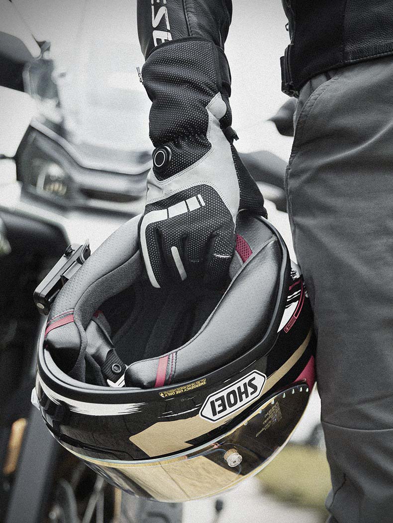 Heated Winter Cycling Gloves Rechargeable Touchscreen Functionality Gloves - Glove - 2