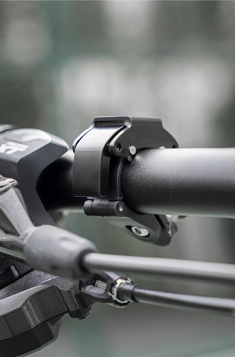 Hidden MTB bike rack bell for 22.2mm Handlebars More Than 100db Clear Sound Ringer
