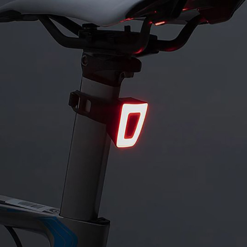 Luz Led para bicicleta, impermeable, recargable por USB, luz de seguridad para montar en bicicleta nocturna