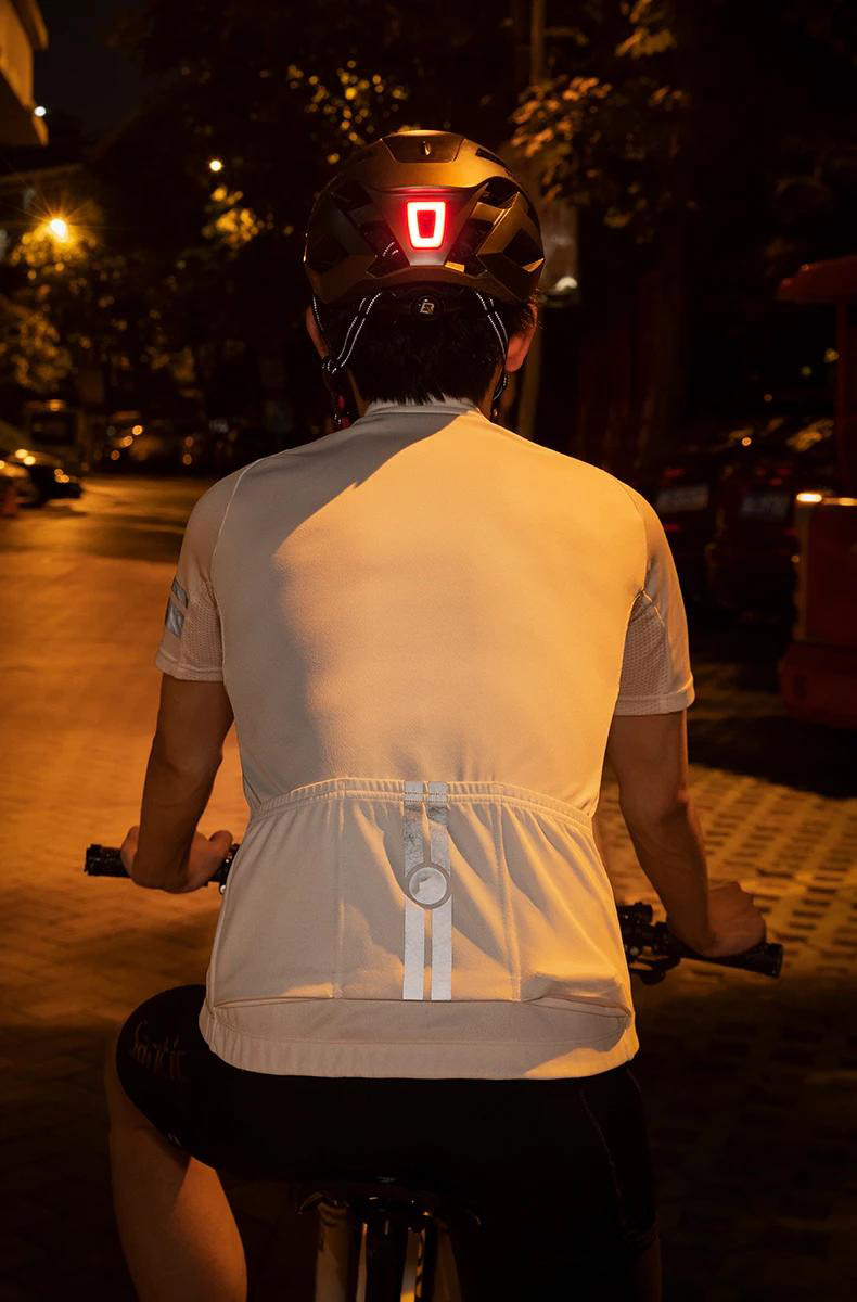 Jiro bisikileta LED tantera-drano USB Rechargeable Safety Night Riding Light