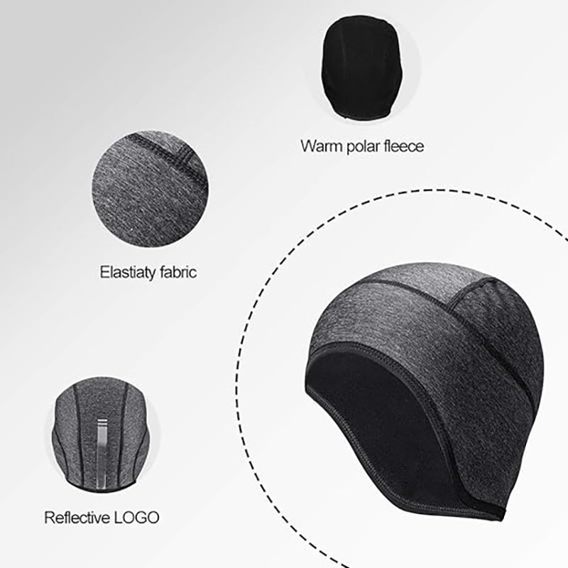 Maskra taċ-ċikliżmu li tneħħi l-umdità Toqgħod Taħt l-Elmi Thermal Cycling Helmet Liner