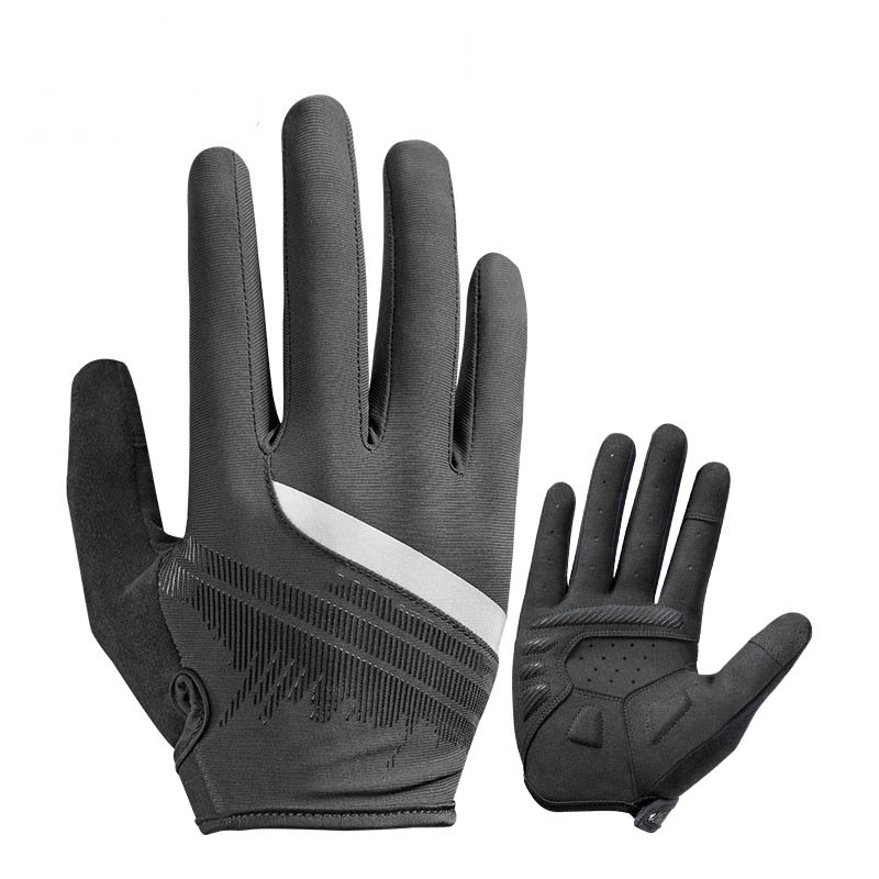 Mountain Bike Gloves Touch Screen Anti-Slip MTB Road Cycle Gloves Breathable Full Finger