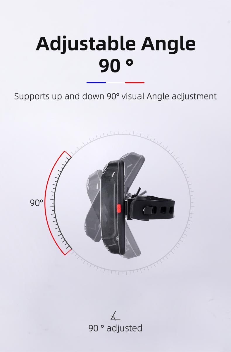 Mountain bicycle tail light USB charging warning light night riding taillight - Bicycle Lights - 11