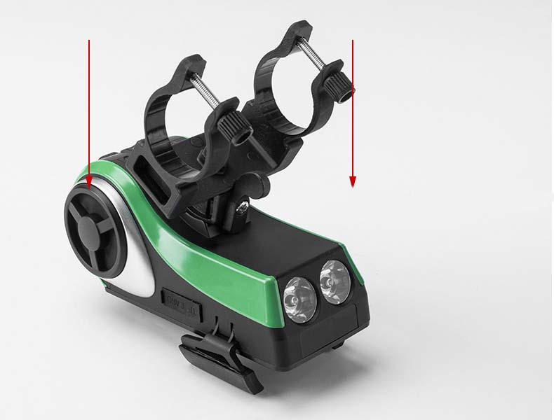 Rear Bicycle Light Phone Holder  Light Waterproof 5 In 1 Multi Function Bluetooth Speaker - Bicycle Lights - 10