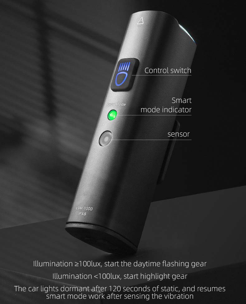 Rechargeable Bicycle Lights Super Bright 1000 Lumen 5 Mode LED Bike Light - Bicycle Lights - 4