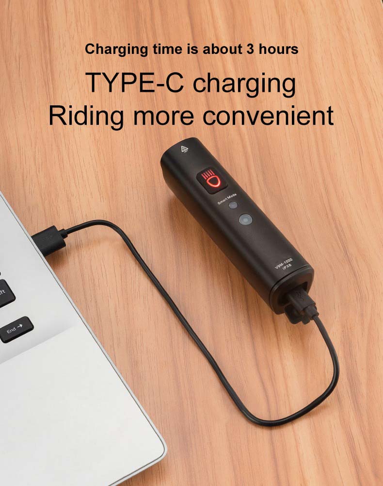 Rechargeable Bicycle Lights Super Bright 1000 Lumen 5 Mode LED Bike Light - Bicycle Lights - 10