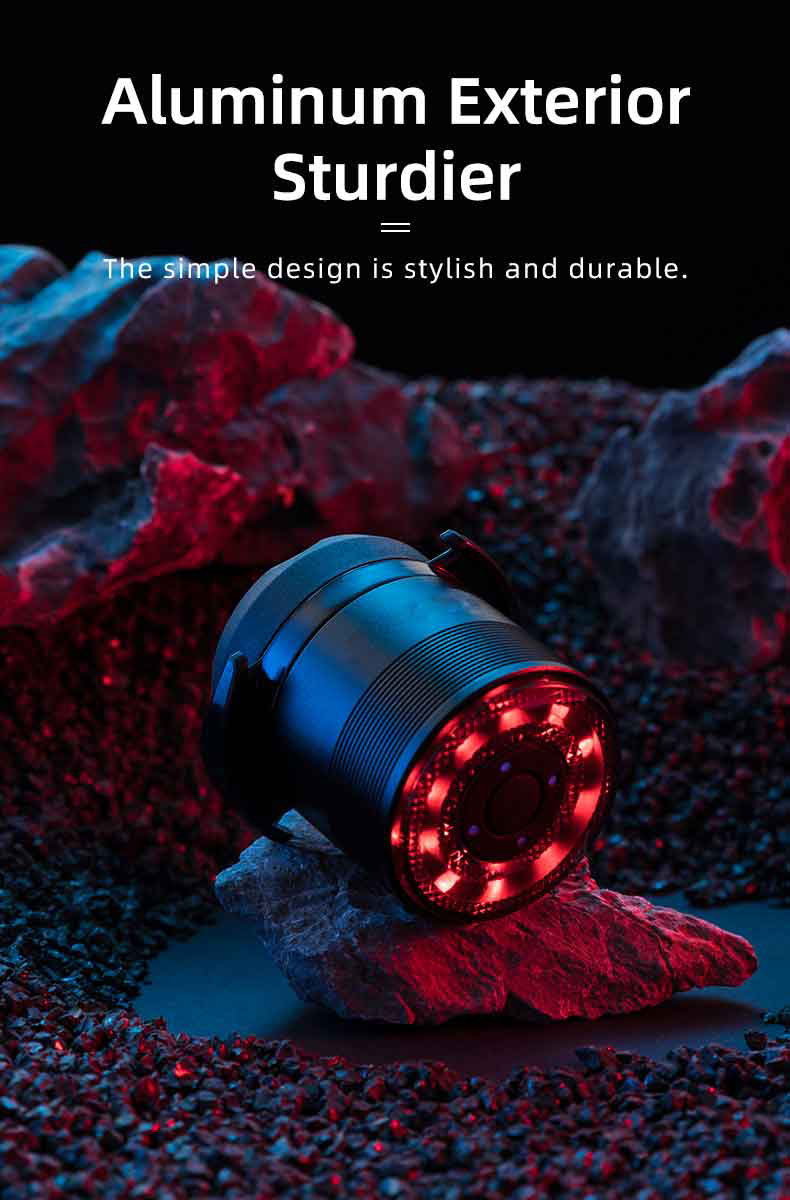 Rechargeable Bike Rear Light Waterproof Bike Taillight - Bicycle Lights - 2