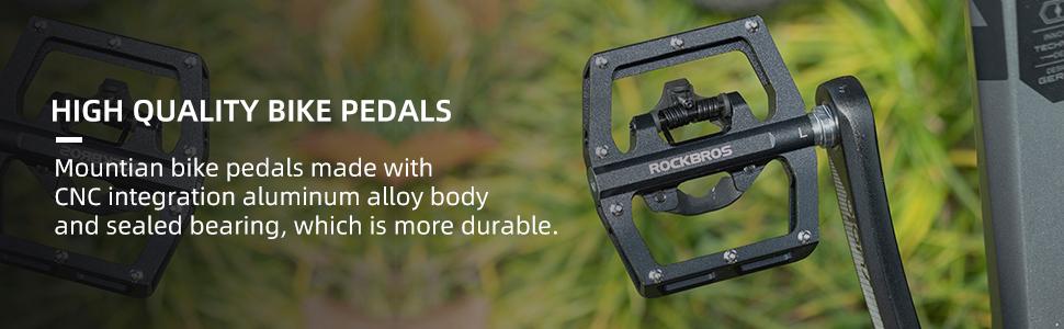 SPD Mountain cycling pedal types Sealed Clipless Aluminum Pedals with Cleats - Pedal - 5