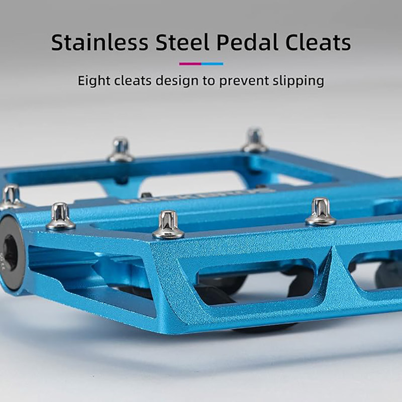 Tipos de pedales de ciclismo de montaña SPD Pedales de aluminio sellados sin clip con tacos