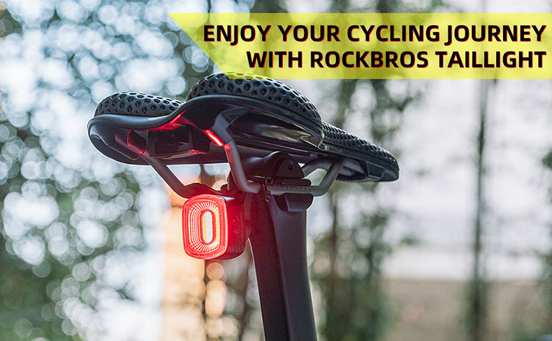 La bicicleta recargable 260mah del USB llevó la prenda impermeable de las luces IPX6