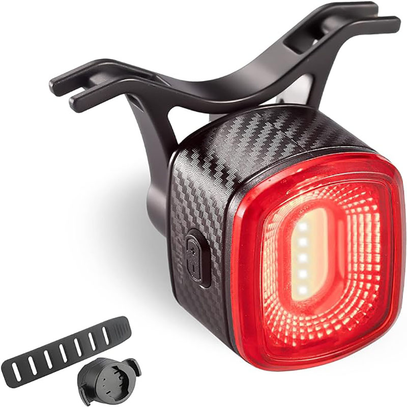USB Rechargeable 260mah Led Bicycle Lights  IPX6 Waterproof